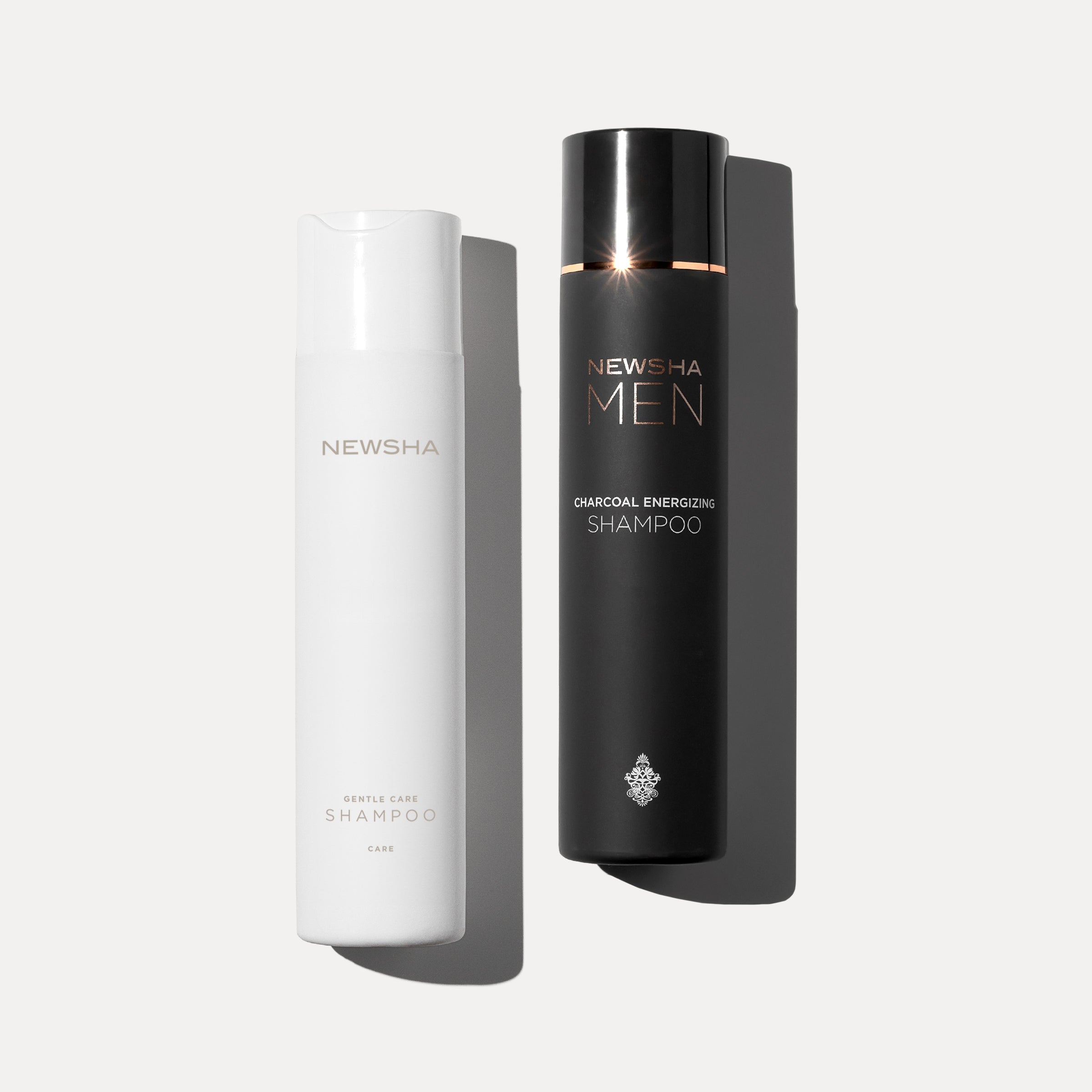 Shampoo Couple: Gentle Care meets Charcoal Energizing